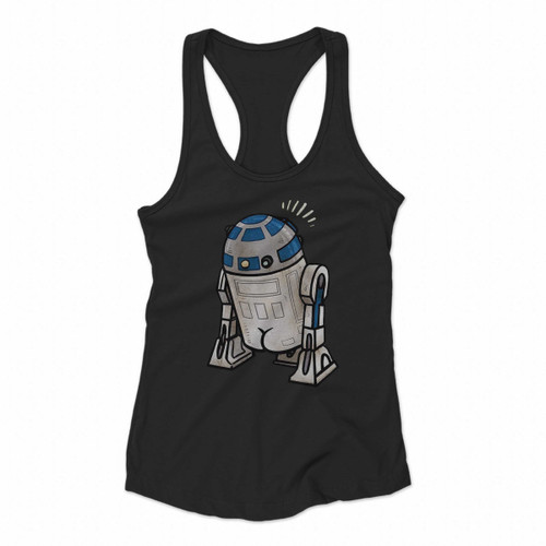 R2D2 Droids Women Racerback Tank Tops