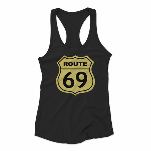 Route 69 Women Racerback Tank Tops