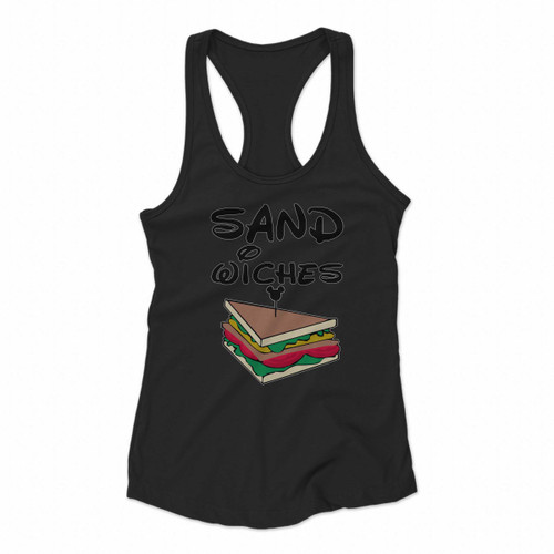 Sandwiches Logo Women Racerback Tank Tops