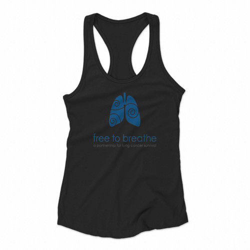 Shop Free To Breathe Women Racerback Tank Tops