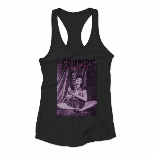 The Cramps Poison Ivy Women Racerback Tank Tops