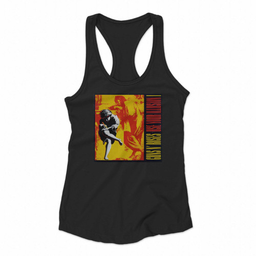 Use Your Illusion One Guns N Roses Women Racerback Tank Tops