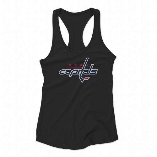 Washington Capitals Official Women Racerback Tank Tops