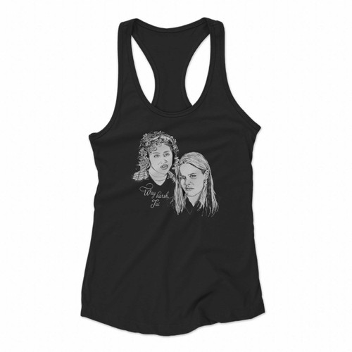 Way Harsh Tai Clueless Cher Horowitz 90S Funny Women Racerback Tank Tops