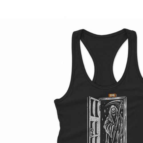 Welcome Skull Women Racerback Tank Tops
