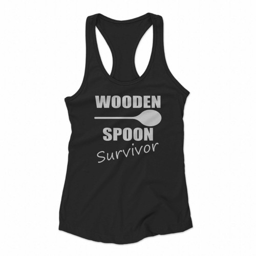 Wooden Spoon Survivor Women Racerback Tank Tops