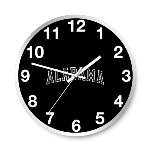 Alabama Travel Wall Clocks