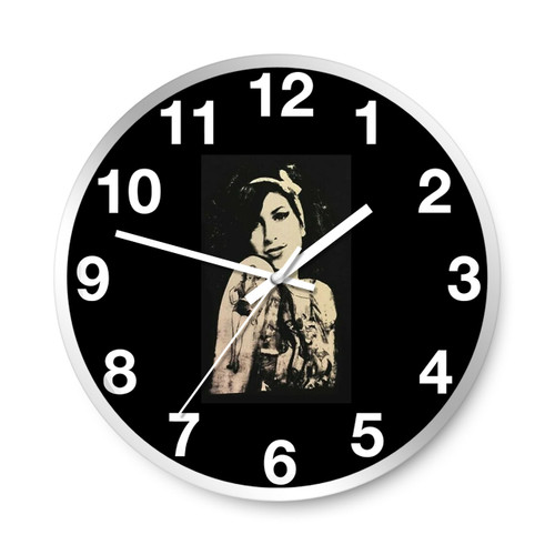 Amy Winehouse Rnb Soul Wall Clocks