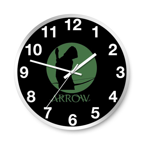 Arrow Logo Art Wall Clocks Arrow Logo Art Wall Clocks