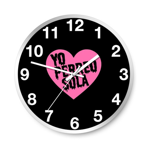 Bad Bunny You Perred Sola Wall Clocks