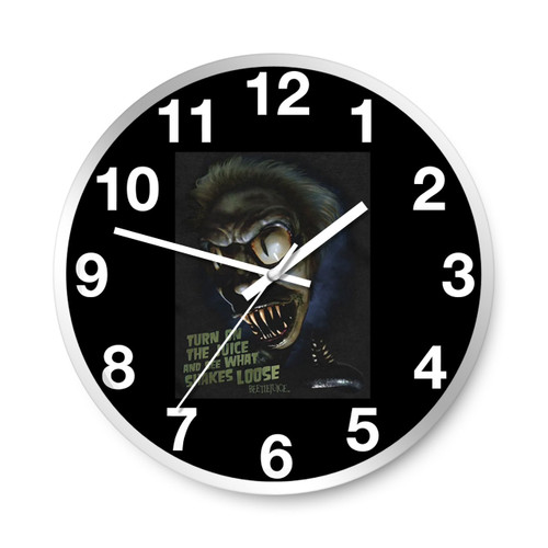 Beetlejuice Turn On The Juice Wall Clocks