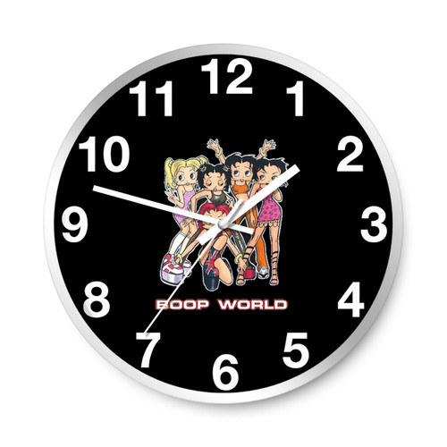 Betty Boop Spice Girls Boop Spice World Wall Clocks