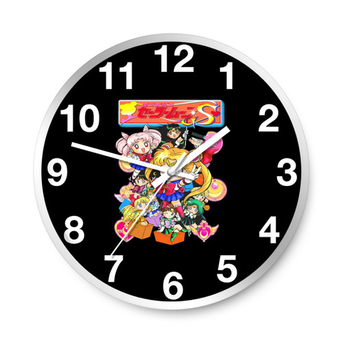 Chibi Sailor Moon Super S Wall Clocks