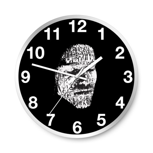 Conan The Barbarian Draw On My Face Wall Clocks