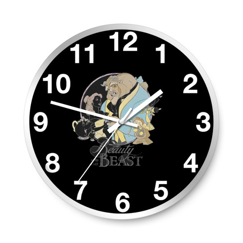 Disney Beauty And The Beast Wall Clocks