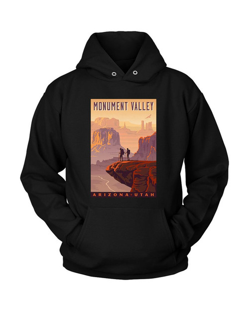 Arizona Utah Monument Valley Unisex Hoodie