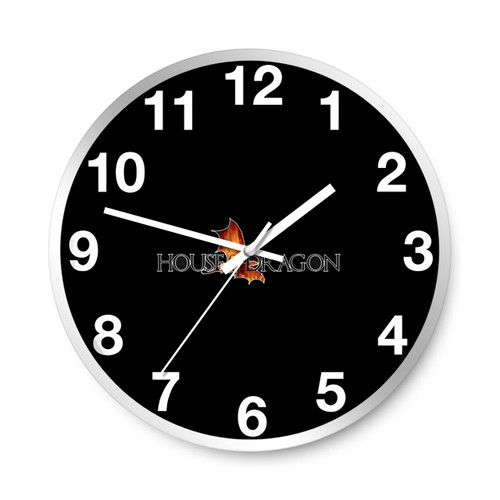 Game Of Thrones House Of The Dragon Love Art Wall Clocks