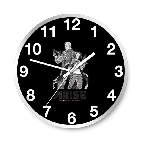 Ghost In The Shell Motoko Kusanagi Art Wall Clocks