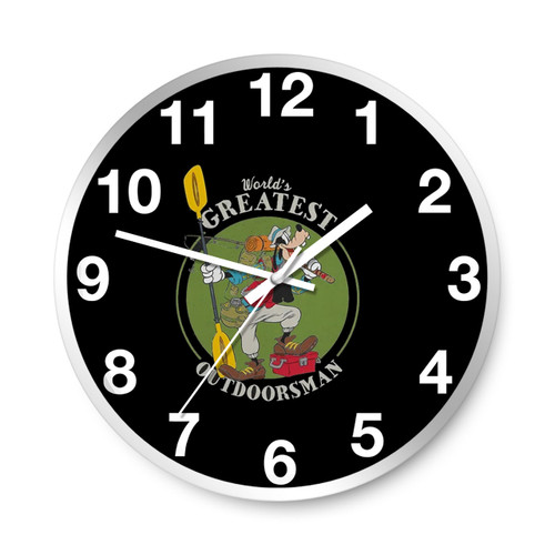 Goofy Movie Love Fishing Worlds Wall Clocks