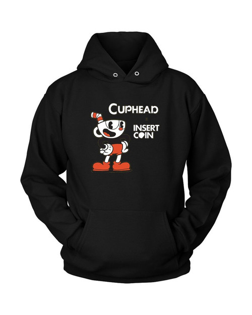 Cuphead Insert X Coin Unisex Hoodie