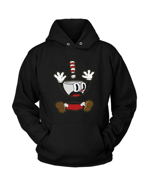Cuphead Surprised Unisex Hoodie