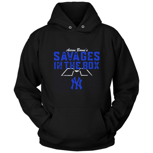 Aaron Boones Savages In The Box For Yankees Fan Unisex Hoodie