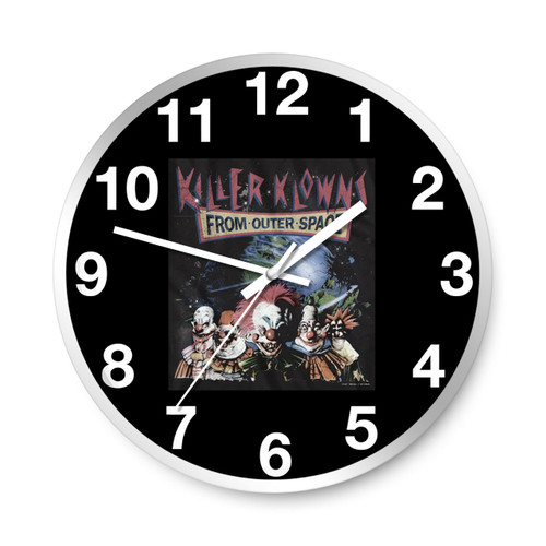 Killer Klowns From Outer Space Clowns In Space Wall Clocks