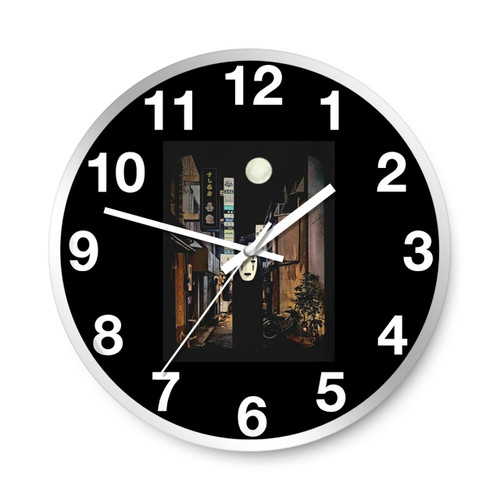 Lost In The City Spirited Away Wall Clocks