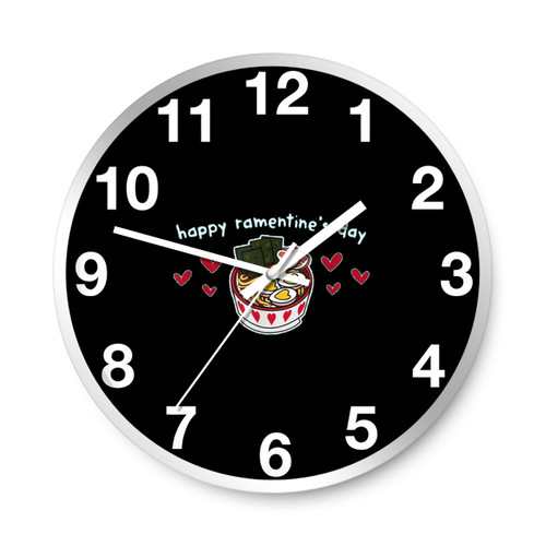 Love Ramen Noodle Soup Wall Clocks