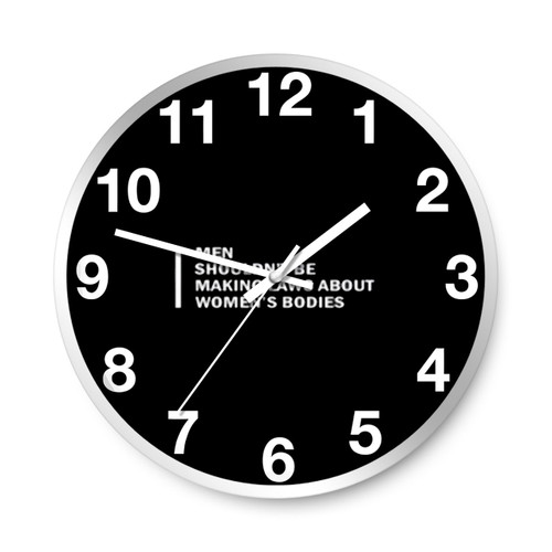 Men Should Not Make Laws Wall Clocks Men Should Not Make Laws Wall Clocks