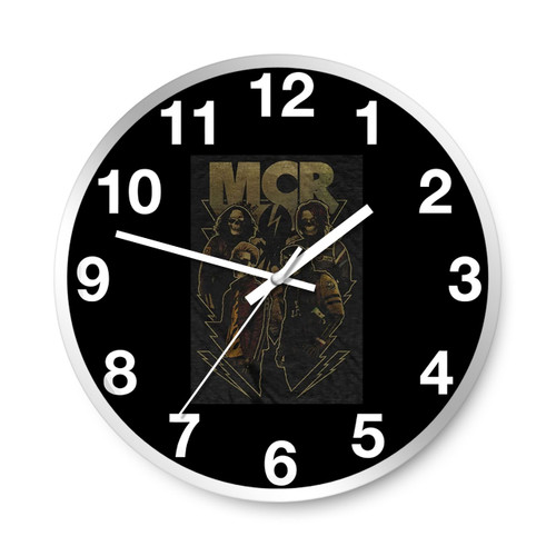 My Chemical Romance Adult Appetite For Danger Wall Clocks