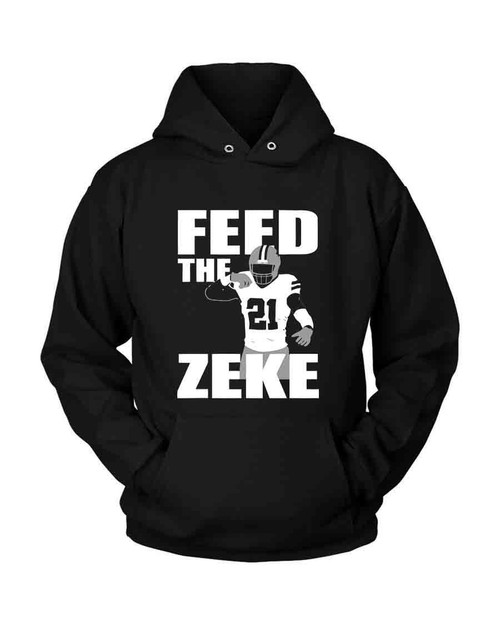 Feed The Zeke Ezekiel Elliott Dallas Cowboys Football Team Unisex Hoodie