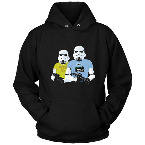 Storming Fifty One I Want To Believe Unisex Hoodie
