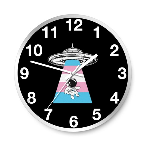 Pride Transgender Alien Wall Clocks