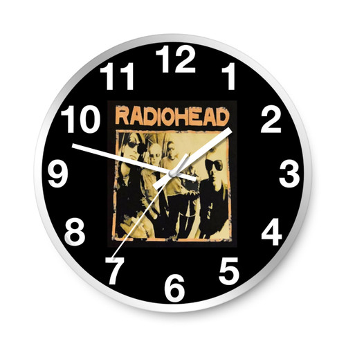 Radiohead Classic Rock Band Wall Clocks