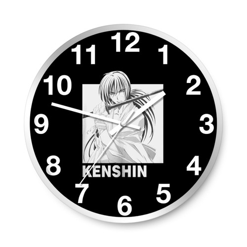 Rurouni Kenshin Himura Samurai X Wall Clocks