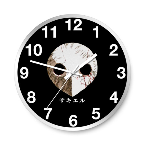 Sachiel Angel Mask Neon Genesis Evangelion Wall Clocks