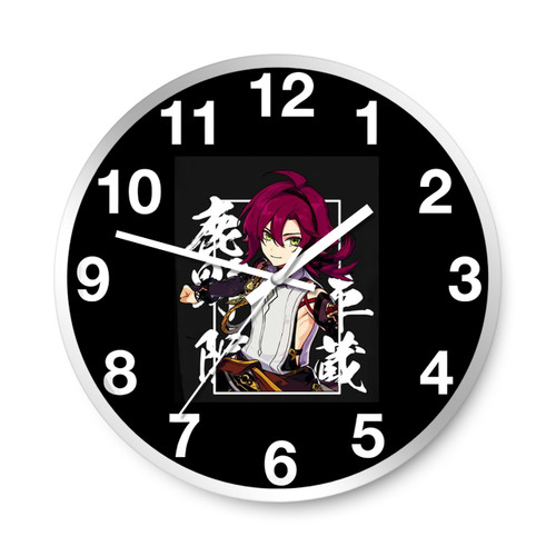 Shikanoin Heizou Genshin Impact Wall Clocks