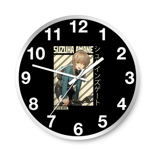 Suzuha Amane Steins Gate Wall Clocks