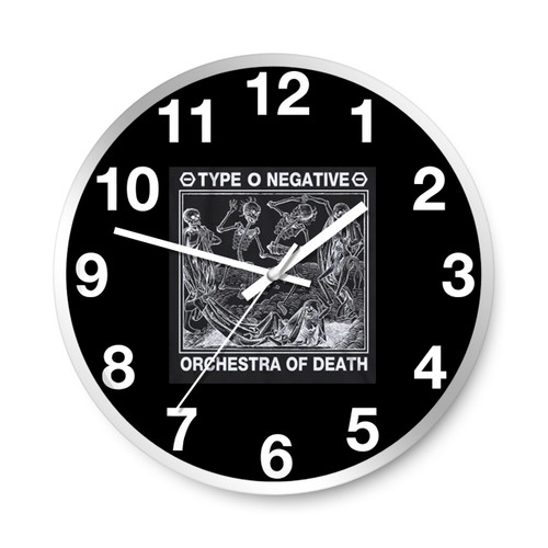 Type O Negative Orchestra Of Death Wall Clocks