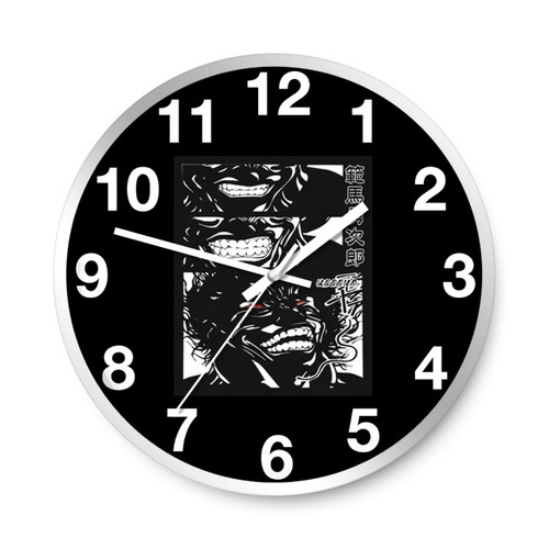 Vintage Yujiro Hanma Baki Anime Bakii The Grrappler Manga Yujiro Wall Clocks