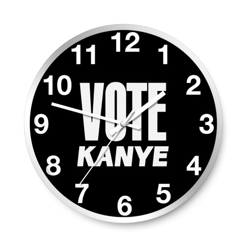 Vote For Kanye Wall Clocks