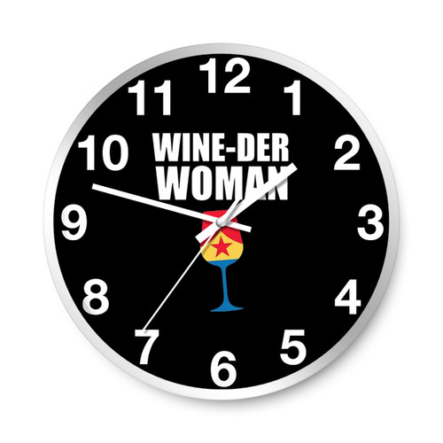 Wonder Woman Vine Wall Clocks