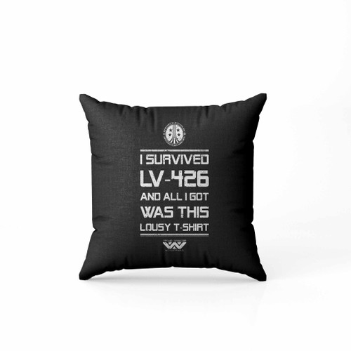 Alien I Survived Lv Four Two Six Pillow Case Cover