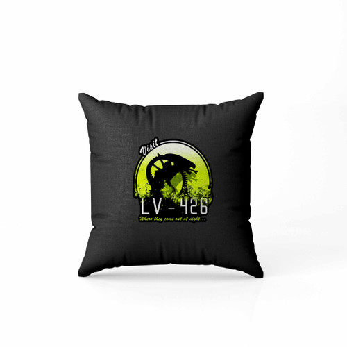 Alien Where They Come Out At Night Pillow Case Cover