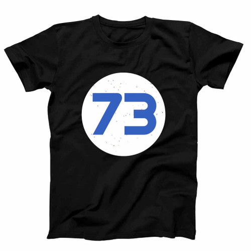73 Distressed Circle Man's T-Shirt Tee