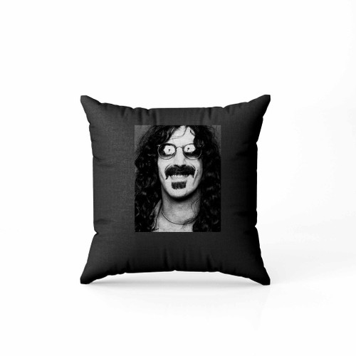 Frank Zappa Grayscale With Eyes Glasses Pillow Case Cover