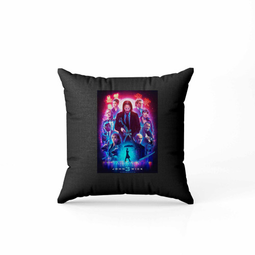 John Wick Chapter 3 Parabellum 2019 Keanu Reeves Movie Pillow Case Cover