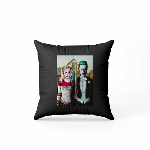 Joker And Harley Quinn The Arkhamgothic Pillow Case Cover