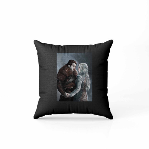 Jon Snow And Daenerys Targaryen Pillow Case Cover